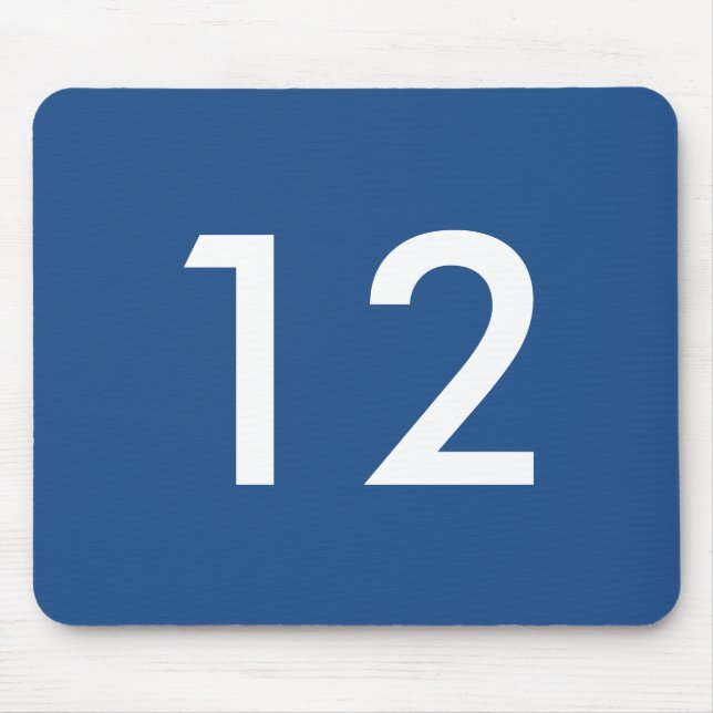 Seattle 12 Football Fan Mouse Pad (Front)