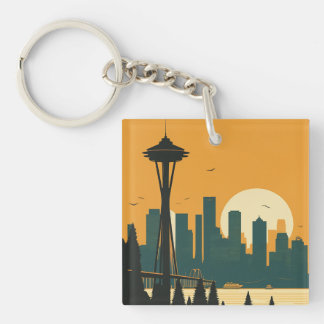 SEATTLE #1 KEYCHAIN