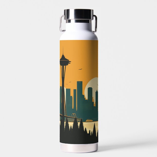 SEATTLE #1 WATER BOTTLE (Front)