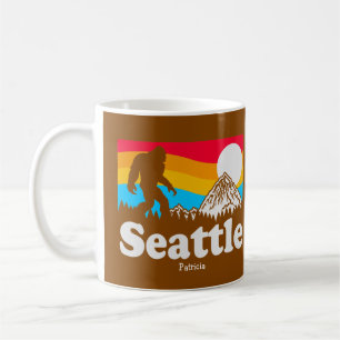 Seattle Big Foot/Sasquatch Personalized Coffee Mug