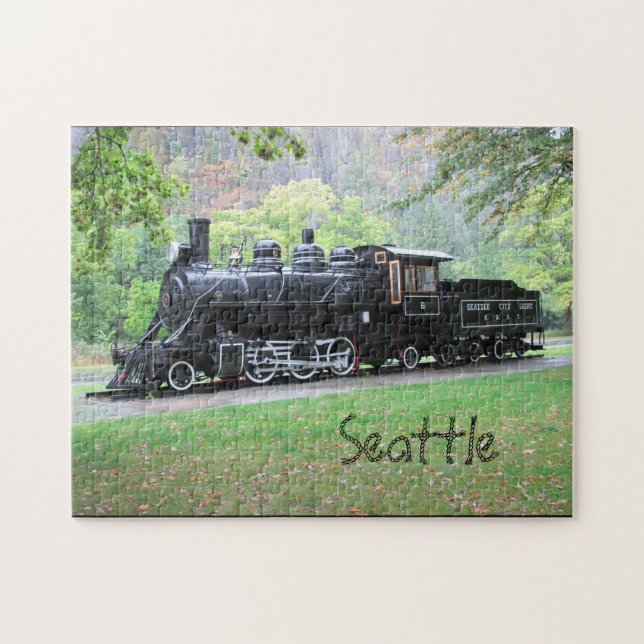 Seattle ChooChoo Jigsaw Puzzle (Horizontal)