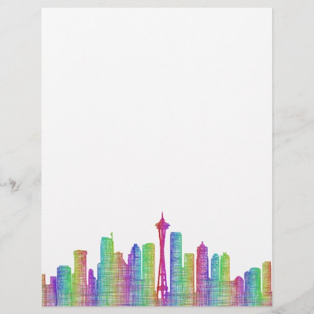 Seattle city skyline (Front)
