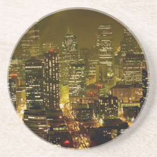 Seattle city view coaster