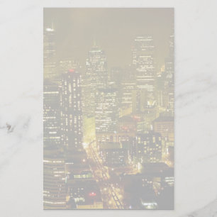 Seattle city view stationery