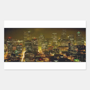 Seattle city view sticker