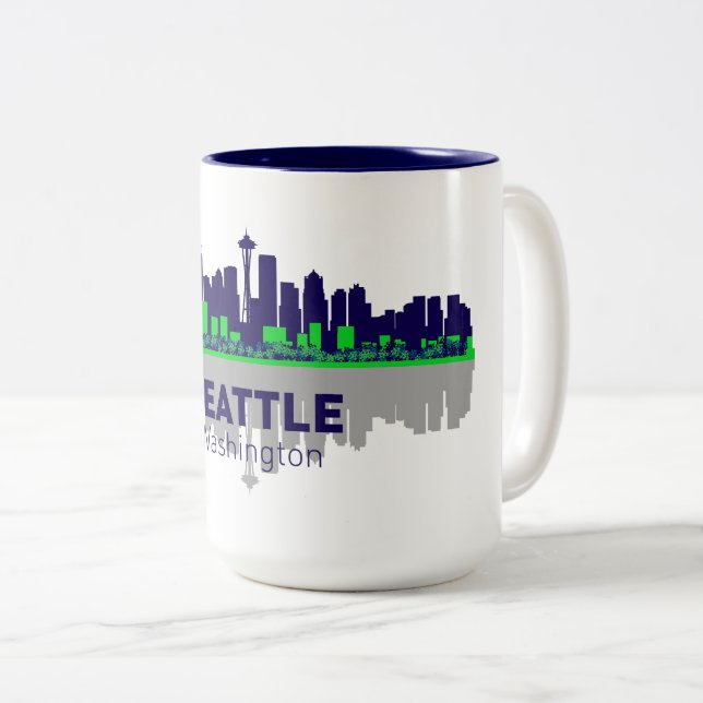 Seattle Coffee Mug (Front Right)