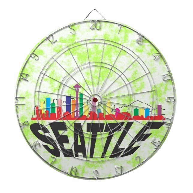 Seattle Dartboard (Front)