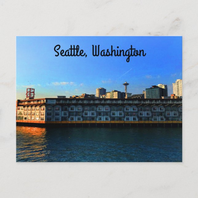 Seattle Edgewater Hotel #1 Postcard (Front)