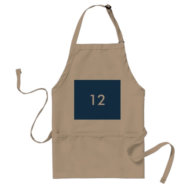 Seattle Football Fan 12 Apron (Front)