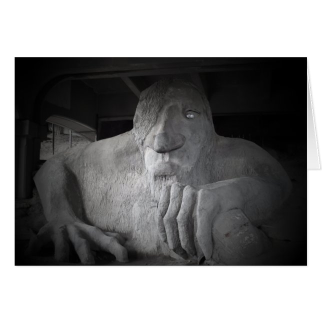 Seattle Fremont Troll (Front Horizontal)