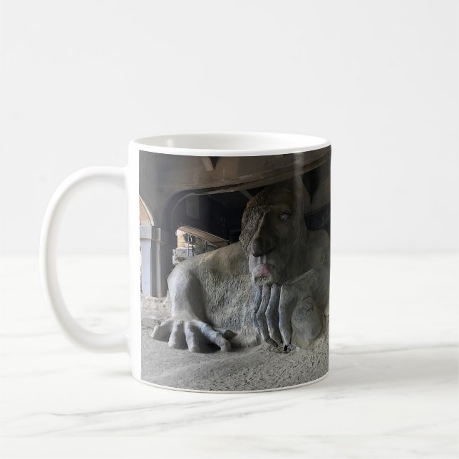 Seattle Fremont Troll #1 Mug (Left)
