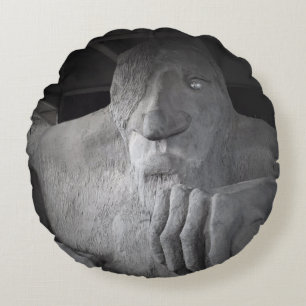 Seattle Fremont Troll 2 sided print Pillow
