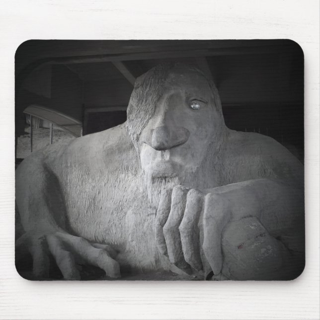 Seattle Fremont Troll Mousepad (Front)
