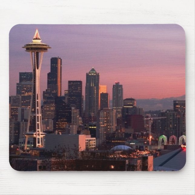 Seattle from Kerry Park. Mouse Pad (Front)