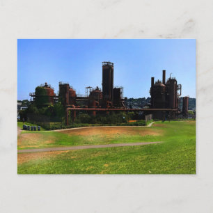 Seattle Gas Works Park #1 Postcard