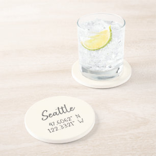 Seattle GPS Coordinates Longitude Latitude Pa Coaster