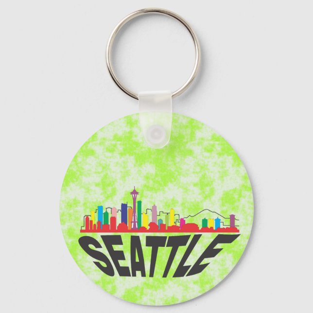 Seattle Keychain (Front)