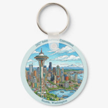 Seattle keychain