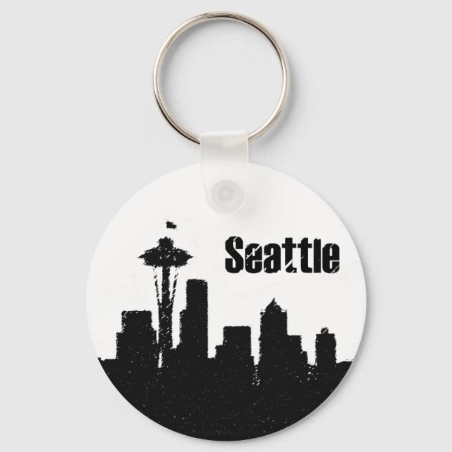 Seattle Keychain (Front)