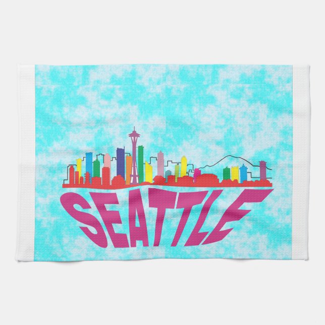 Seattle Kitchen Towel (Horizontal)