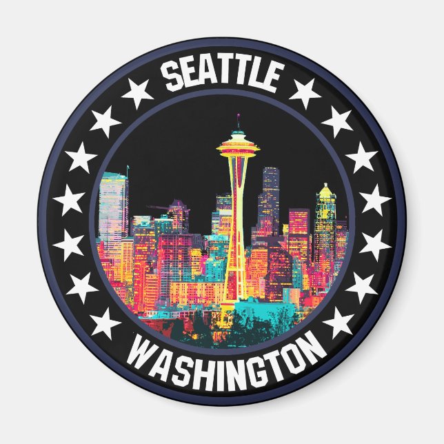 Seattle                                            magnet (Front)