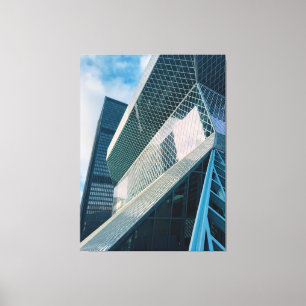 Seattle Modern Architecture Canvas Print