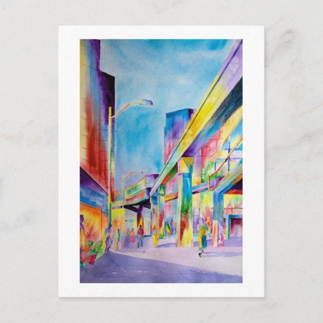 Seattle Monorail Postcard (Front)