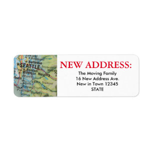 Seattle New Address Label