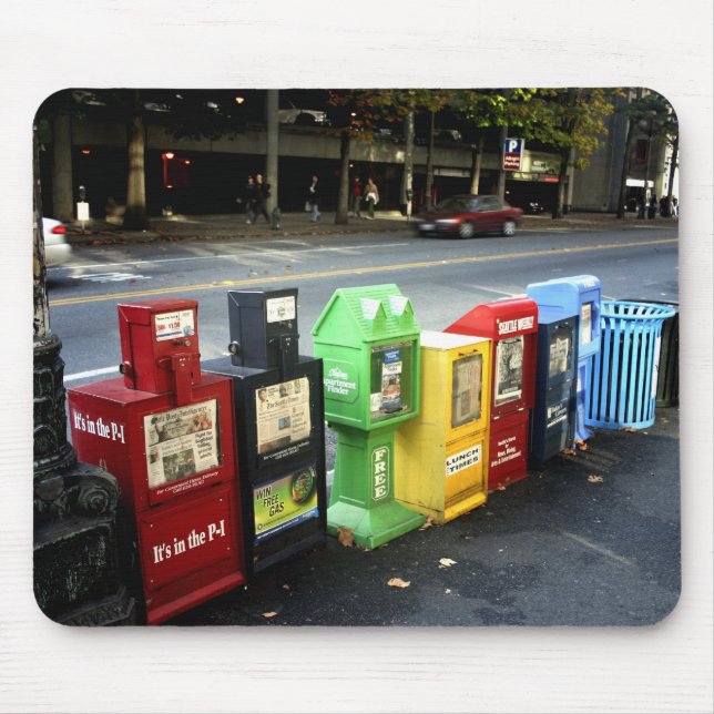 Seattle News Mouse Pad (Front)