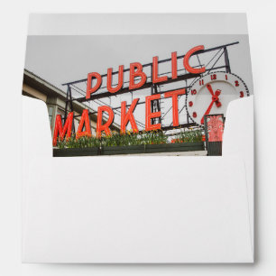 Seattle Photo Envelope Liner & Return Address