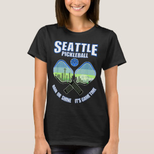 Seattle pickleball player pacific northwest T-Shirt