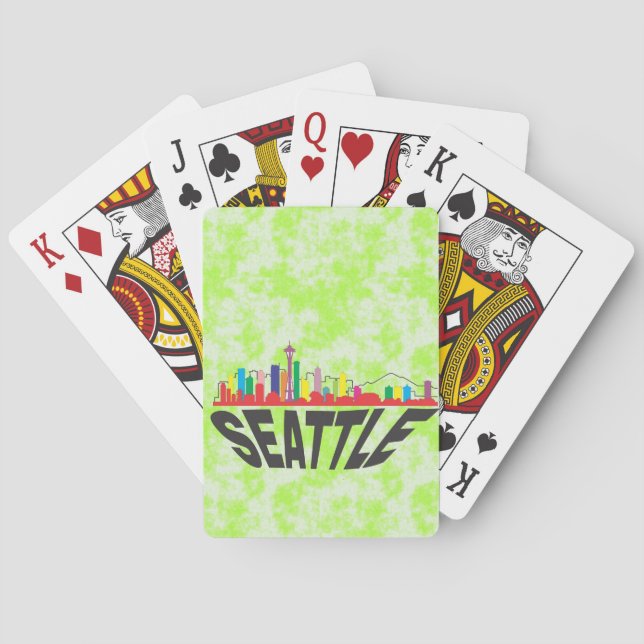 Seattle Playing Cards (Back)