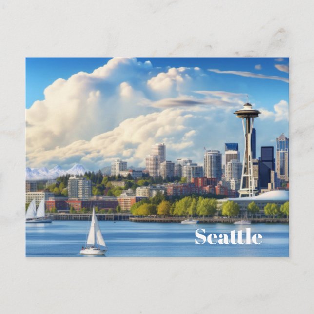 Seattle Postcard (Front)