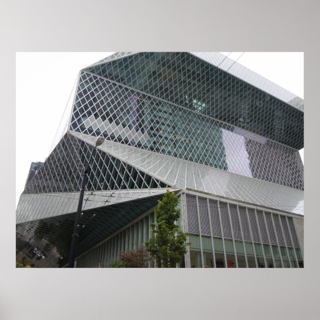 Seattle Public Library Poster (Front)