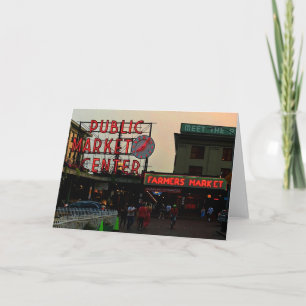 Seattle Public Market Centre #1 Card