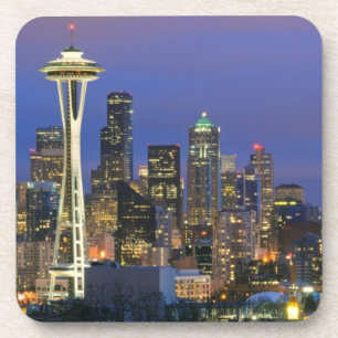 Seattle seen from Kerry Park in Queen Anne Coaster