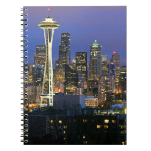 Seattle seen from Kerry Park in Queen Anne Notebook