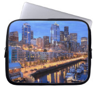 Seattle skyline and harbour, Washington State