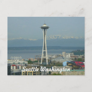 Seattle Skyline Postcard