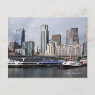 Seattle Skyline Postcard
