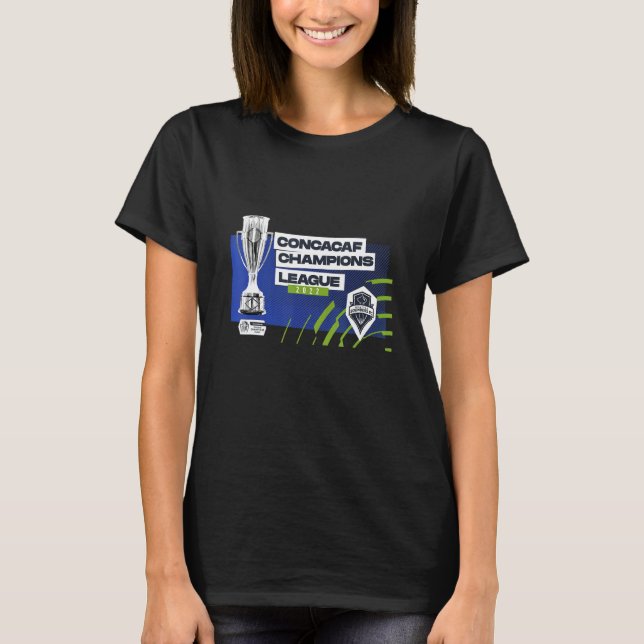Seattle Sounders Concacaf Champions League T-Shirt (Front)