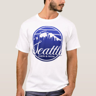Seattle Then & Now T-Shirt