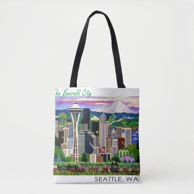 Seattle Tote Fun! Bag (Front)