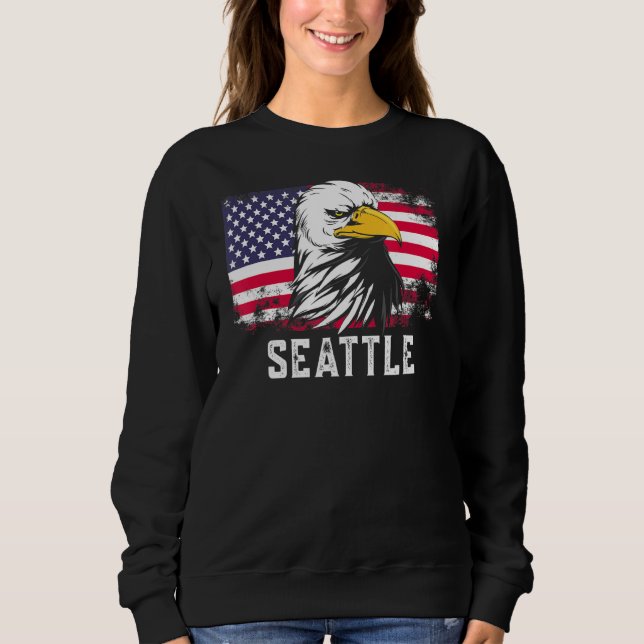 Seattle Usa Sweatshirt (Front)