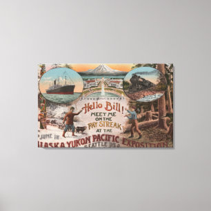 Seattle, WAAD for Alaska Yukon Pacific Expo. Canvas Print