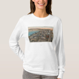 Seattle, WAAerial of Downtown Seattle & Bay T-Shirt