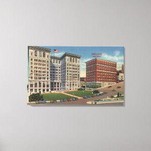 Seattle, WAHotel Holland & Municipal Bldgs Canvas Print