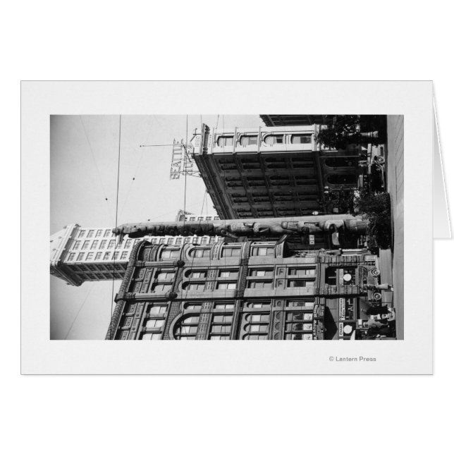 Seattle, WAIndian Totem Pole at Pioneer Square (Front Horizontal)