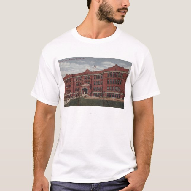 Seattle, WALincoln High School T-Shirt (Front)