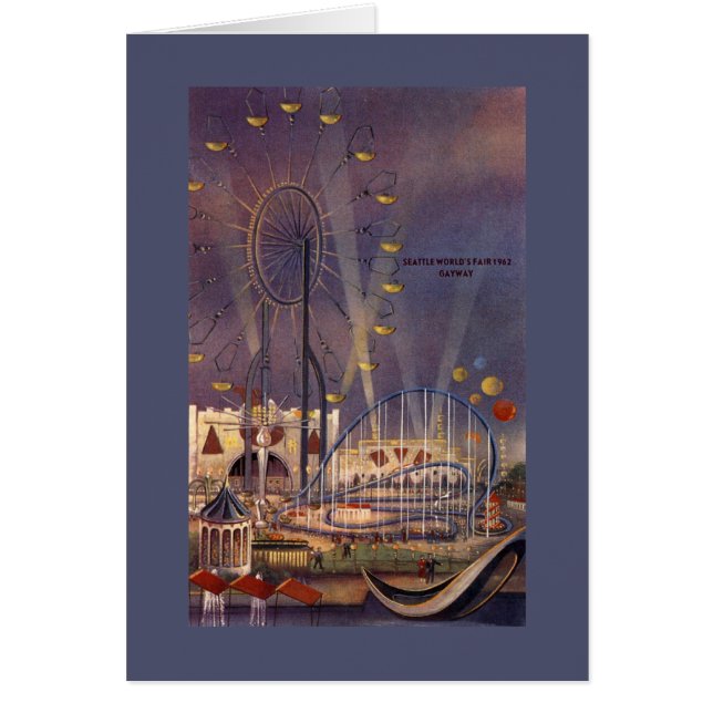 Seattle, Washington1962 Poster de l'Exposition Uni (Devant)